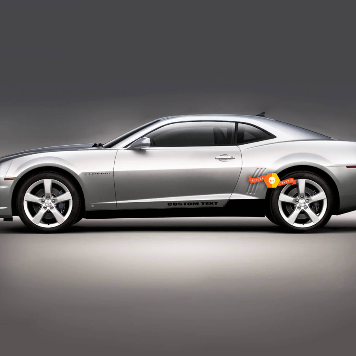 Calcomanía adhesiva envolvente para Panel basculante inferior para Chevrolet Camaro 2010-2015
