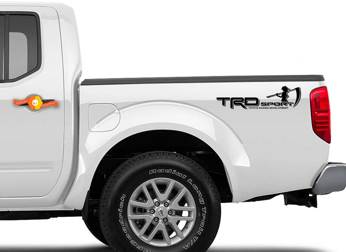 TOYOTA TRD SPORT 2xbody vinilo calcomanía pegatinas Sport Racing emblema logo
