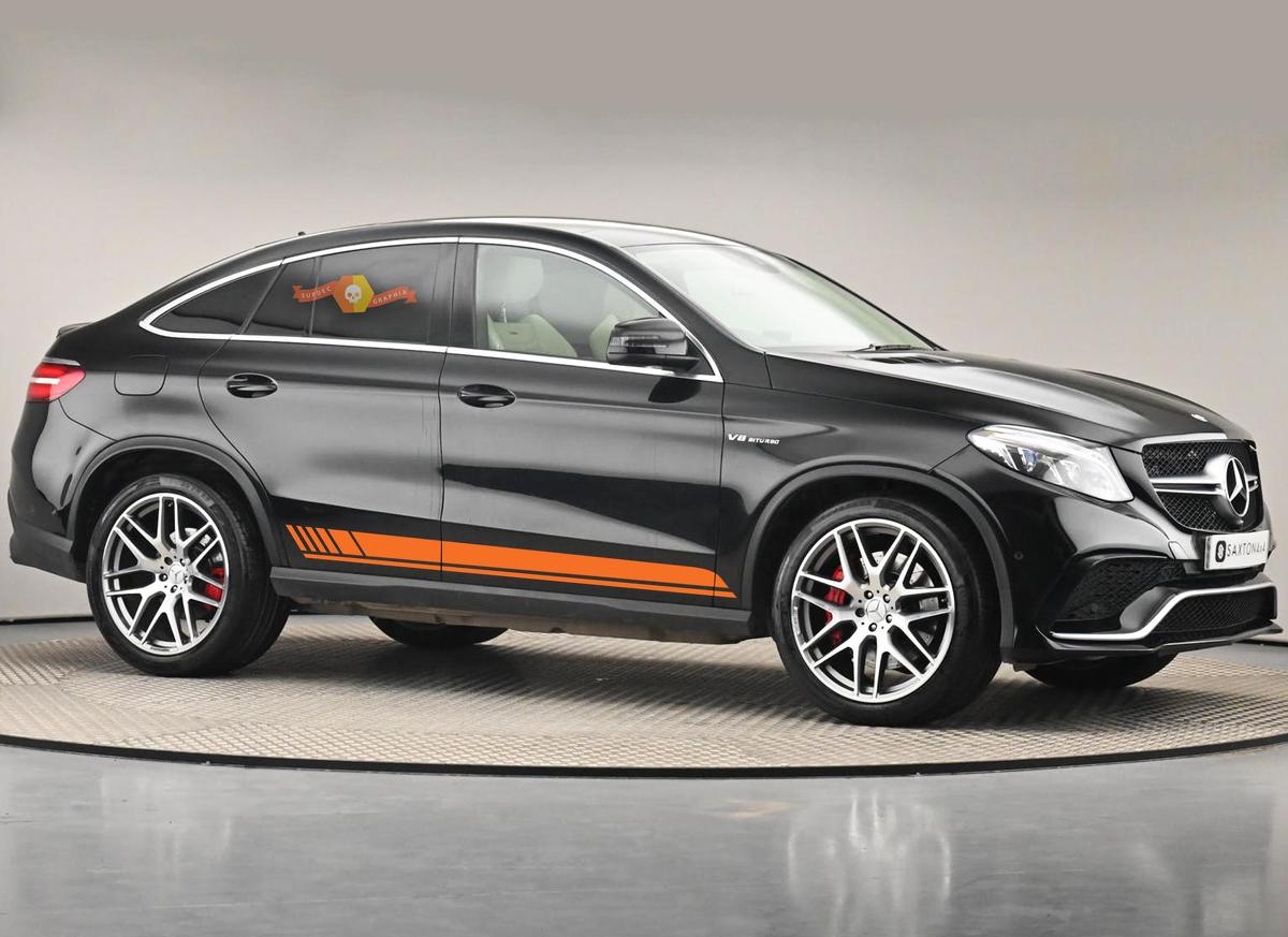 Mercedes-Benz GLE-Class C292 Edition AMG sports stripes Decal Graphics
