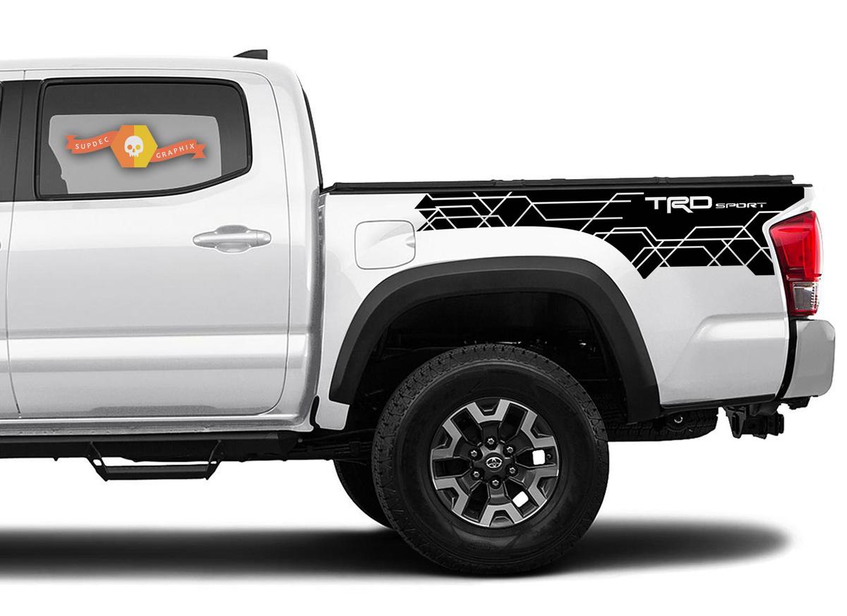 Toyota Tacoma 2016-2020 TRD Sport kit lateral Calcomanías de vinilo calcomanías gráficas
