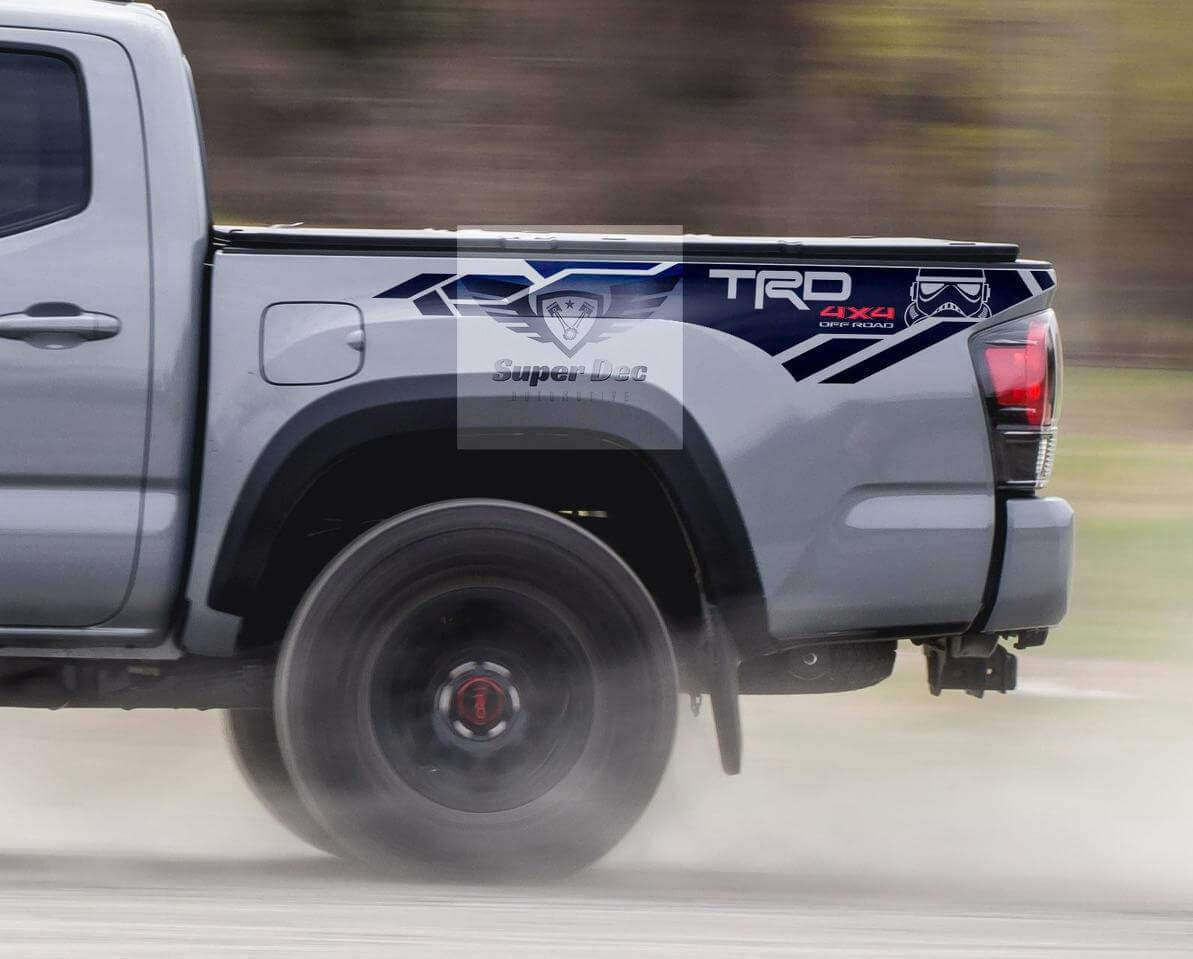 Adhesivo de vinilo TRD 4x4 Stormtrooper para la cabecera de Toyota Tundra 2013-2020