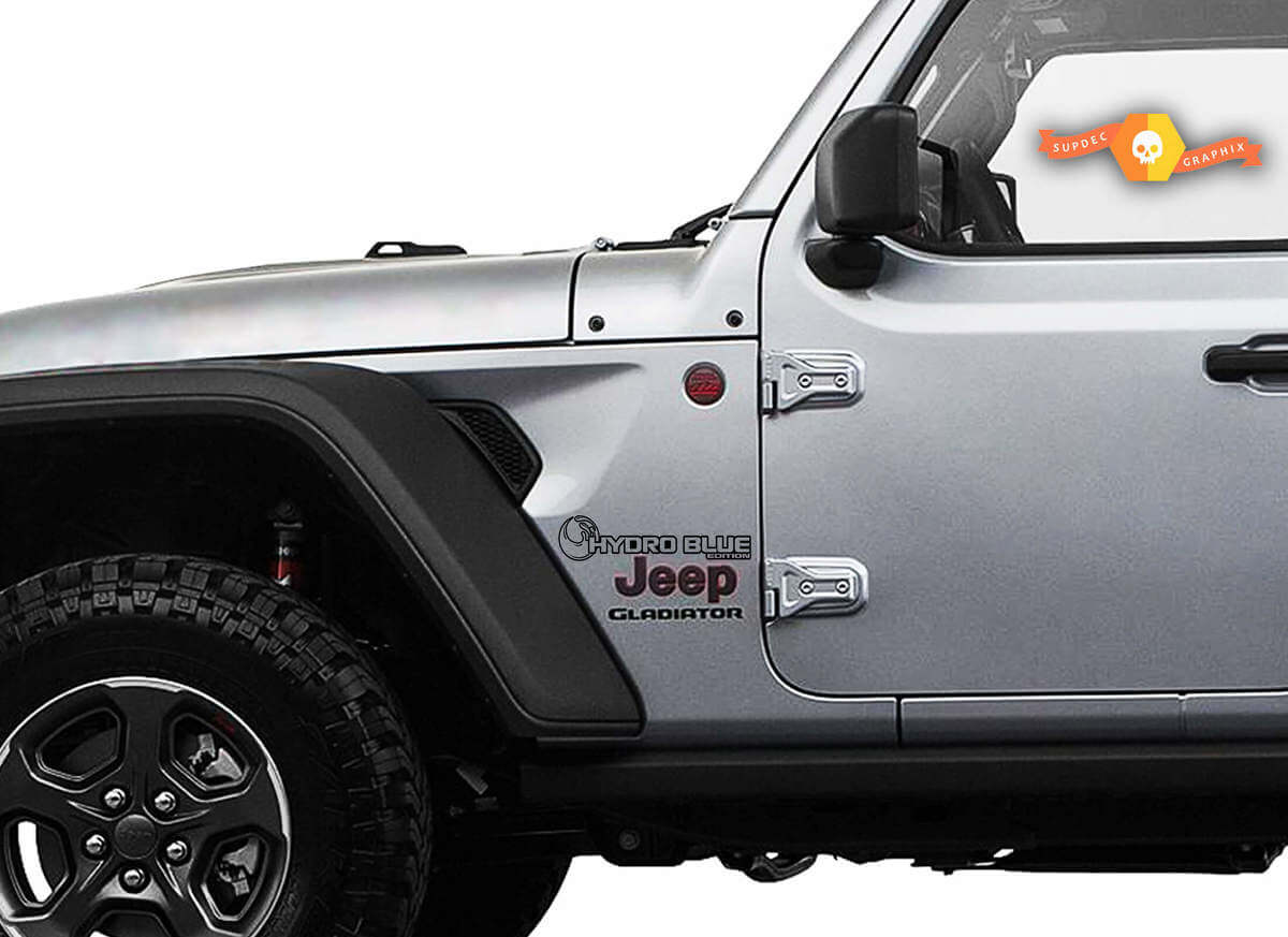 Kit de vinilo para guardabarros Edición Hydro Blue para Jeep Wrangler y Gladiator