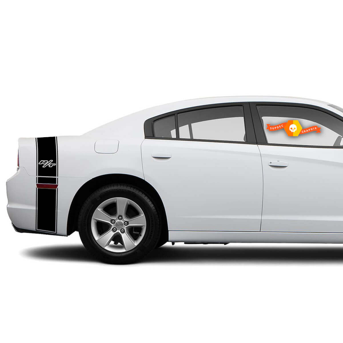 Kit de vinilo para banda del maletero R/T para Dodge Charger 2011-2014
