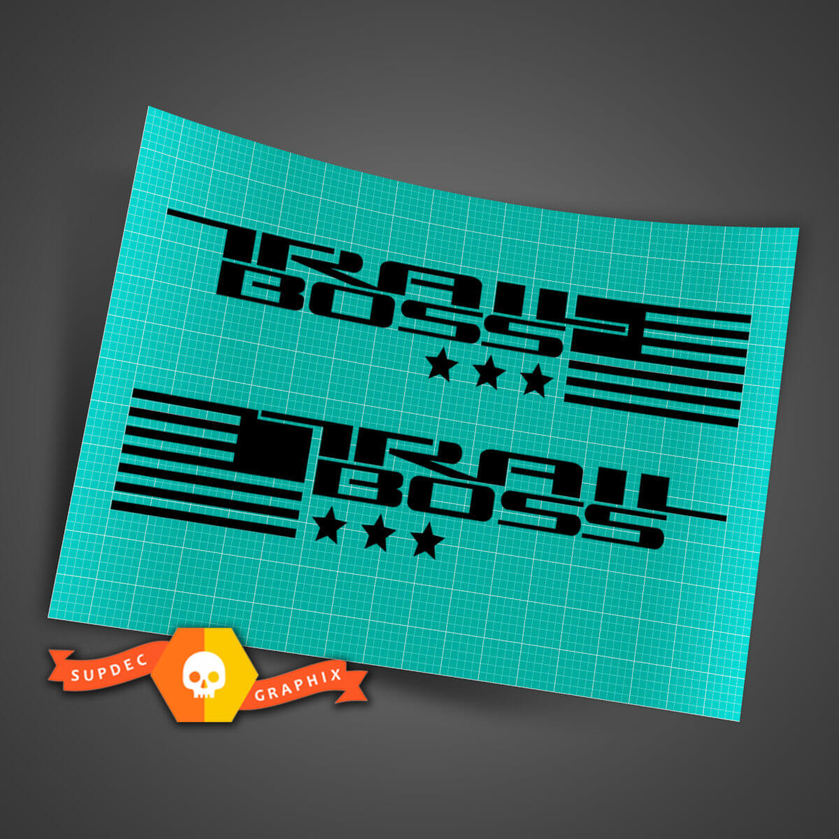 2 Chevy Silverado TRAIL BOSS Bandera Americana Fender Insignias 4WD 4X4 calcomanías pegatinas
