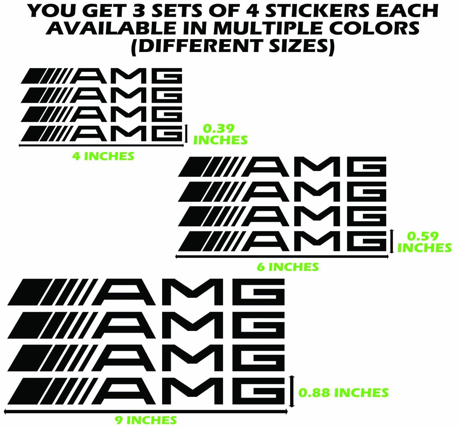 2 Pack AMG Decal Sticker CLS S55 Mercedes Benz Sport  Calcomanías para  coches, Vinilos para autos, Camisetas cristianas