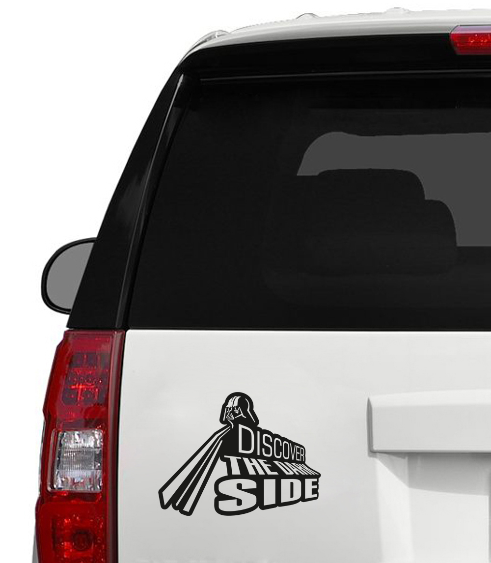 Darth Vader Star Wars lado oscuro coche ventana cuerpo portátil vinilo pegatina calcomanía