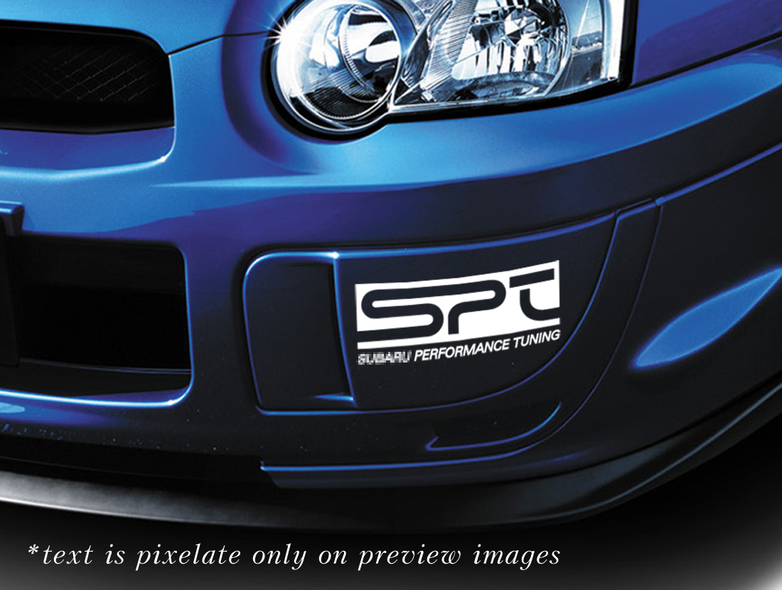 2 pegatinas de vinilo SPT Subaru Performance Tuning Motorsports Racing para Impreza BRZ WRX Legacy