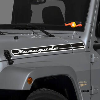 Calcomanía de vinilo para 2 Jeep Wrangler Renegade CJ TJ YJ JK XJ