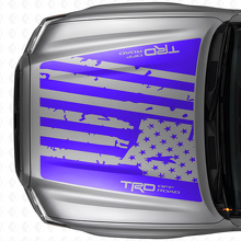 Vinilo Adhesivo para Capó con Bandera de EE.UU. Estilo TRD para Toyota Tacoma 2016-21_2