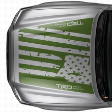 Vinilo Adhesivo para Capó con Bandera de EE.UU. Estilo TRD para Toyota Tacoma 2016-21_3