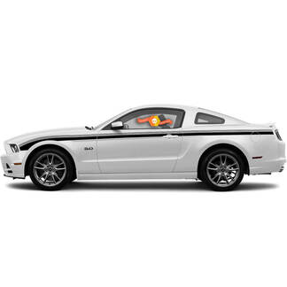 2013 2014 Ford Mustang Javelin Side Accent Strobe Stripes vinilo calcomanía gráfico
