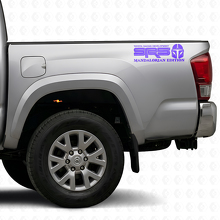 Calcomanía de Vinilo Edición Mandaloriana SR5 para Toyota Tacoma Tundra_2