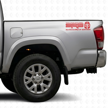 Calcomanía de Vinilo Edición Mandaloriana SR5 para Toyota Tacoma Tundra_5