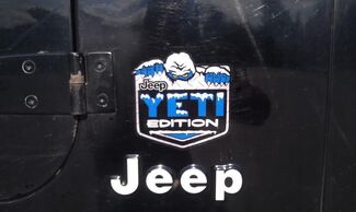 2 Jeep Wrangler Rubicon Yeti Edición CJ TJ JK XJ Vinilo Adhesivo