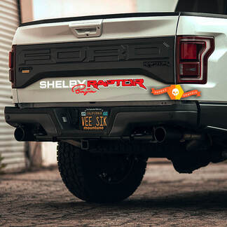 Ford F-150 Raptor Shelby Baja Edition logo calcomanía de gráficos de cama lateral
