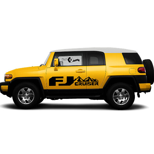 Kit de Vinilo para Puerta Estilo Montaña FJ para Toyota FJ Cruiser