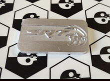 SRT Supercharger Jeep Trackhawk Metal Aluminio Insignia Placa de identificación emblema 68227674Ab 2