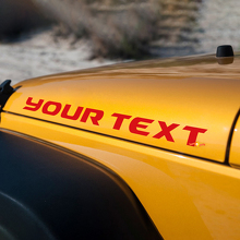 Vinilo adhesivo personalizado para capó para Jeep Wrangler JK_3