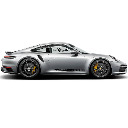 Kit de Vinilo con Tiras Laterales Clásicas para Puertas para Porsche 911 Carrera