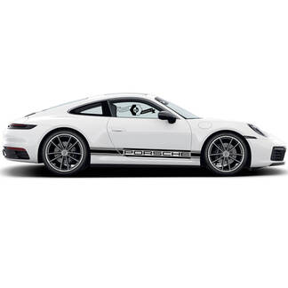2 Porsche 911 Porsche Carrera Classic Side Stripes Doors Kit Calcomanía Pegatina

