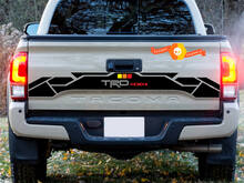 CUALQUIER Opciones BedGate Colors Vintage TRD TOYOTA TACOMA VINYL DECAL ETIQUETA 3