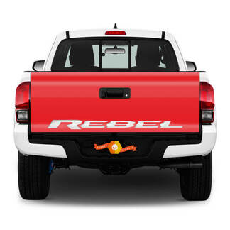 Dodge Ram Rebel Splash Ram DT modelo 2019 Calcomanía para portón trasero Calcomanía de vinilo Calcomanía gráfica Camión
