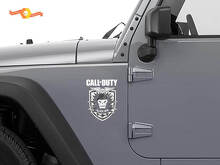 Vinilo adhesivo con el logo lateral de Call of Duty Black Ops para Jeep Wrangler_2