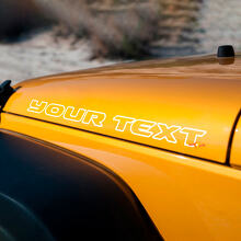 Kit de Vinilo de Letras Contorneadas para Capó para Jeep Rubicon_2