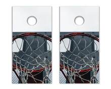 Kit de Vinilo Adhesivo para Tablero de Cornhole con Aro de Baloncesto_2