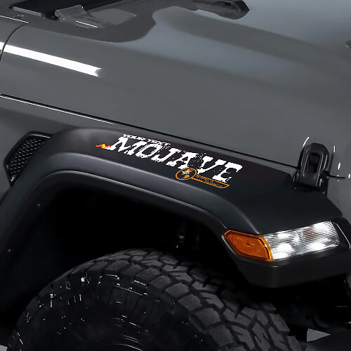 Vinilo adhesivo para guardabarros estilo Mojave para Jeep Wrangler Rubicon
