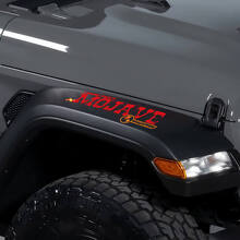 Calcomanía de vinilo para guardabarros estilo Mojave para Jeep Wrangler Rubicon_3