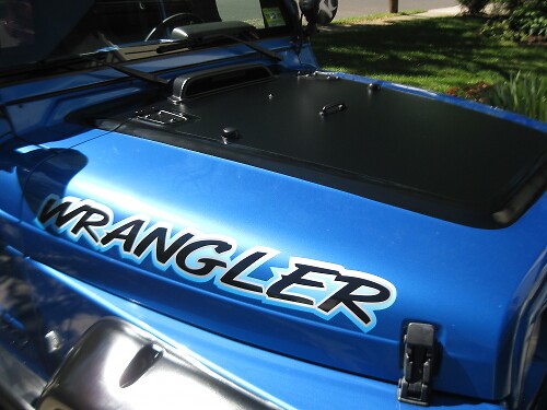 2 Jeep Wrangler Rubicon JK Hood colores calcomanía