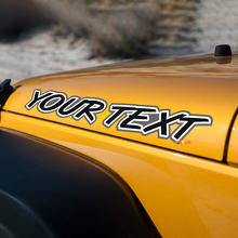 Adhesivo de Vinilo con Inscripción Neon para Capó de Jeep Wrangler Rubicon_2