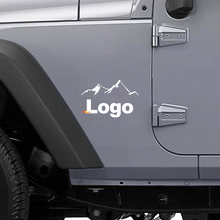 Vinilo lateral con logo Mountain Style para Jeep Wrangler_2