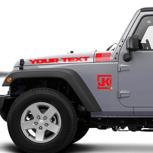 Pegatinas de vinilo con logo JK y bandera de EE. UU. para Jeep Wrangler JK_3