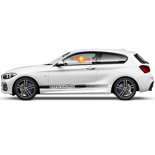 Pegatina de vinilo para paneles laterales de BMW Serie 1 2015 - Carreras
