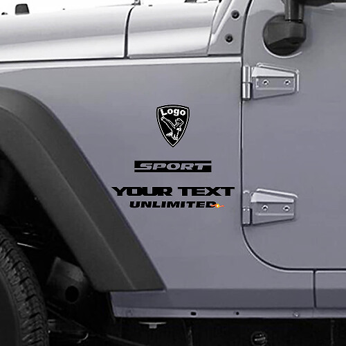 Pegatina adhesiva de vinilo Águila Calva para Jeep Wrangler Rubicon_1