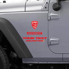 Pegatina adhesiva de vinilo Águila Calva para Jeep Wrangler Rubicon_2