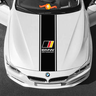 Calcomanías de vinilo Pegatinas gráficas capó bmw en el medio BMW Motorsport
