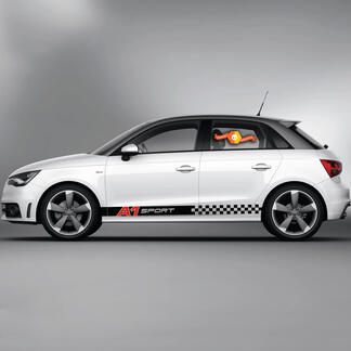 2x Vinilos Adhesivos Pegatinas Gráficas Audi A1 Rocker panel A1 Sport 2022

