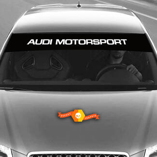 Calcomanías de Vinilo Pegatinas Gráficas parabrisas Audi sunstrip Motorsport 2022

