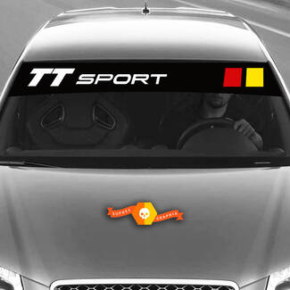 Calcomanías de Vinilo Pegatinas Gráficas parabrisas Audi sunstrip TT Sport 2022
