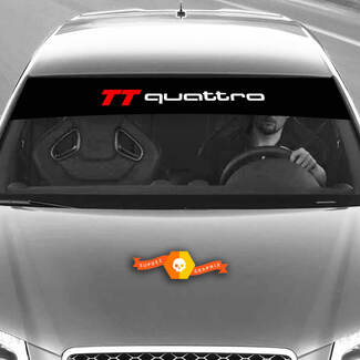 Vinilo Adhesivos Pegatinas Gráficas parabrisas TT Quattro Audi sunstrip Racing 2022
