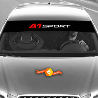 Vinilo Adhesivos Pegatinas Gráficas parabrisas A1 Sport Audi sunstrip Racing 2022
