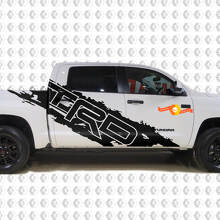 Kit de Vinilo Lateral Tipo TRD para Salpicaduras para Toyota Tundra_2
