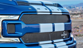 120in10inx2 Dual Rally Racing Stripes para Ford F-150 F-250 F-350 Kit de pegatinas de vinilo
