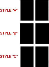 Kit de pegatinas adhesivas de vinilo con franjas de rally dobles para musclecar y camión_2