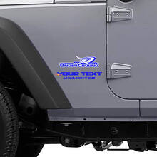 Kit de vinilos laterales estilo subterráneo personalizado para Jeep Wrangler Unlimited_2