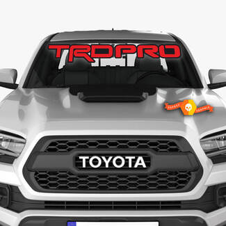 2 colores TOYOTA TRD PRO PARABRISAS DECAL Suv Truck
