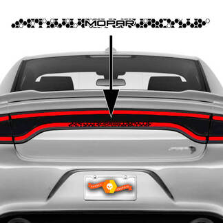 Dodge Charger Taillight Accent Decal 2015- 2022+ 2023+ Honeycomb Hellcat Scat Pack Mopar SRT 392
